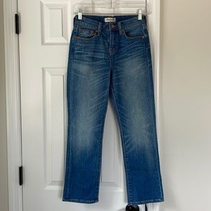 Madewell Kick out crop jeans
